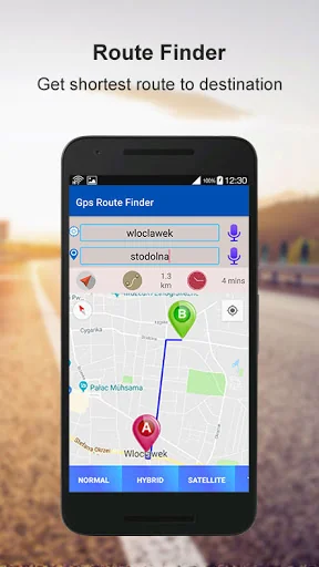 GPS Maps Route Navigation screenshot 1
