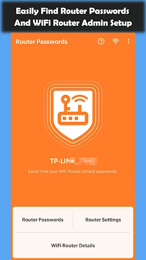 WiFi Router Passwords - Setup