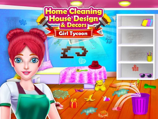 Big House Cleaning Girls Games