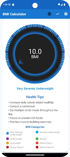 BMI Calculator & Trackers screenshot 1