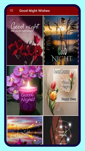 Good Night Wishes screenshot 1