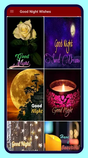 Good Night Wishes screenshot 2