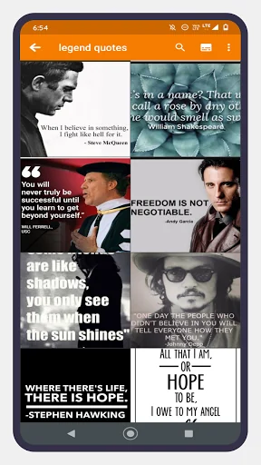 Quotes by Great Legends