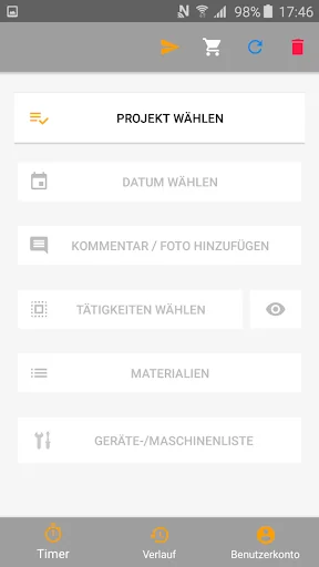 RR Work - Tracker