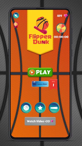 Flipper Dunk - Basketball