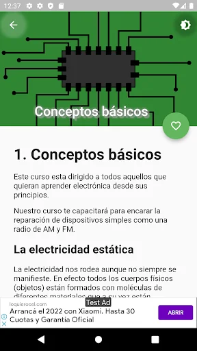 Curso basico de electronica screenshot 3