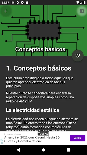 Curso basico de electronica screenshot 4