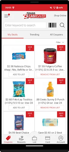 Texas Cash Saver