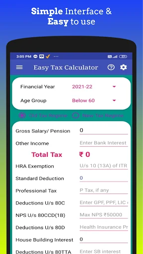 Income Tax Calculator screenshot 3