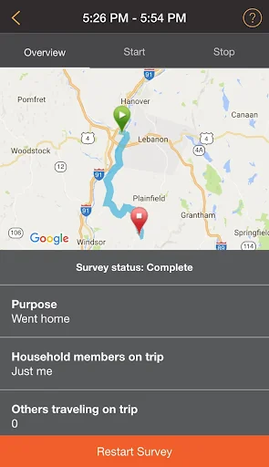 rMove®: Travel Survey screenshot 3