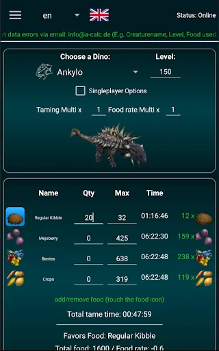 A-Calc: Ark Survival Evolved screenshot 1