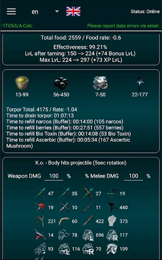 A-Calc: Ark Survival Evolved screenshot 2