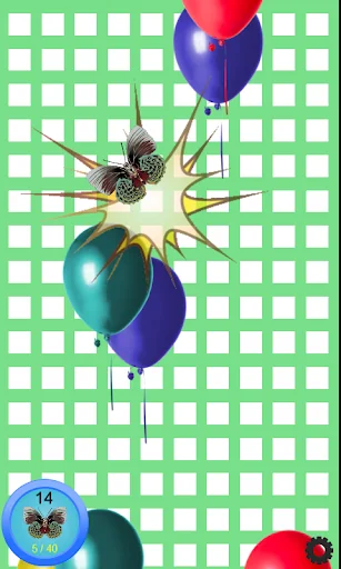 Balloon Butterfly Popping screenshot 2