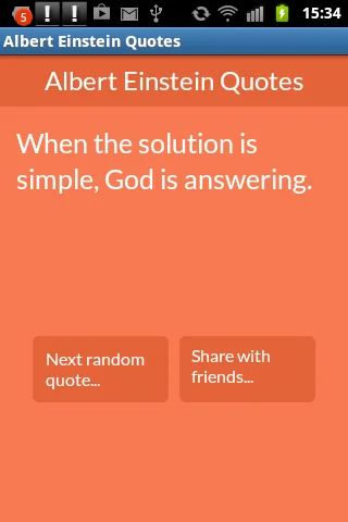 Famous Albert Einstein Quotes screenshot 1