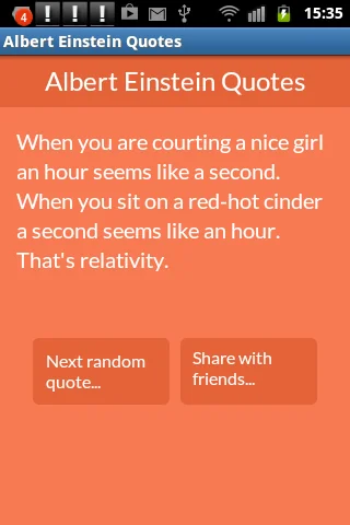 Famous Albert Einstein Quotes screenshot 2