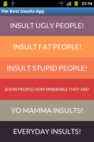 Insults - Mean Comebacks