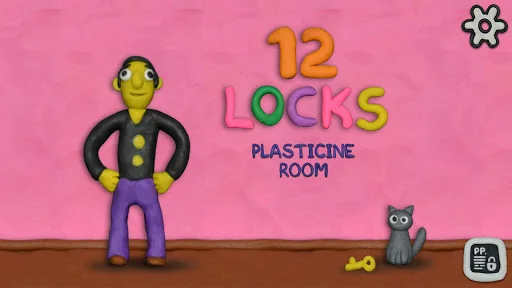 12 LOCKS: Plasticine room screenshot 1