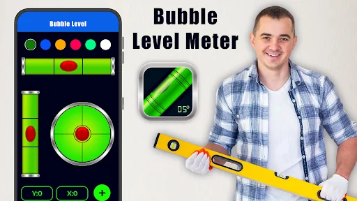Bubble Level Spirit Level App screenshot 1
