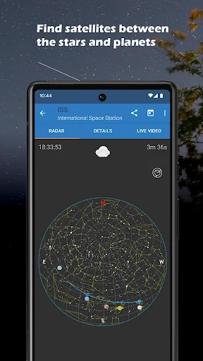 ISS Detector Satellite Tracker screenshot 2