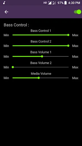 Bass Music Player screenshot 2