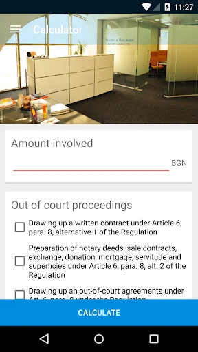 Lawyers' fees calculator