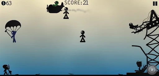 Stickman Battle - Knife Hit screenshot 3