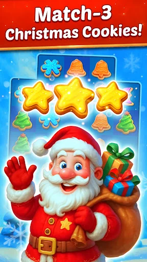 Christmas Cookie: Match 3 Game