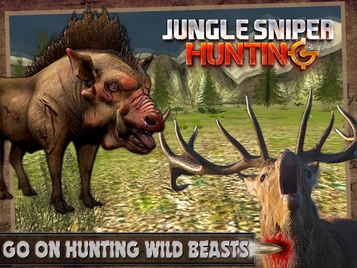 Jungle Sniper Hunting 3D