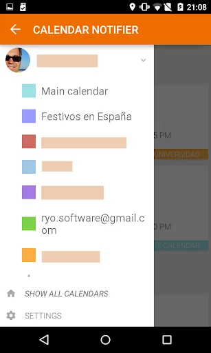 Events Notifier for Calendar screenshot 1