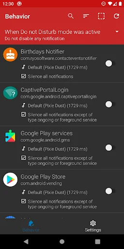 Really Silent Notifications on