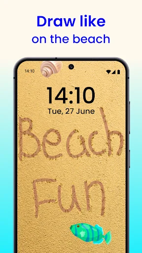 Draw on Sand Live Wallpaper screenshot 4