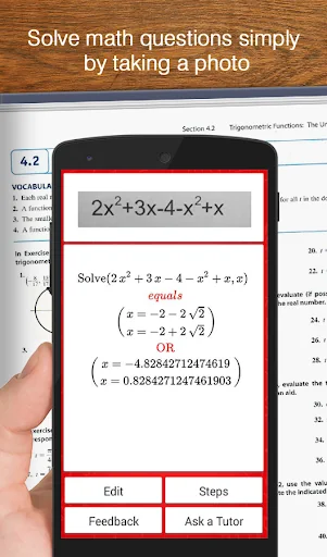 AutoMath Photo Calculator screenshot 1