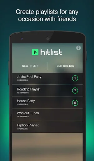 Hitlist - Share Music Player