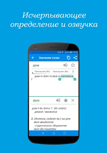 Русско-польский словарь screenshot 2