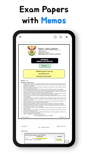 Grade 12 Mathematical Literacy screenshot 2