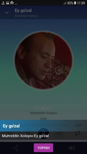 MuhriddinXoliqov qo'shiqlari