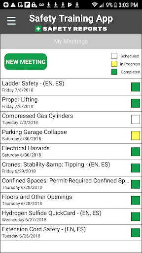 Safety Training App | SR