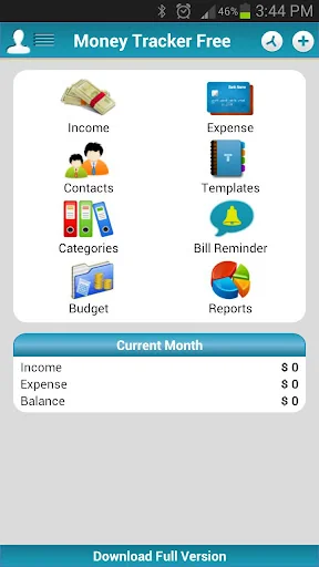 Money Tracker Expense Budget