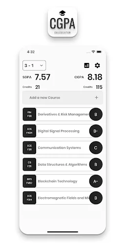 CGPA Calculator