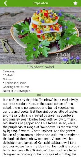 Salad recipes screenshot 4