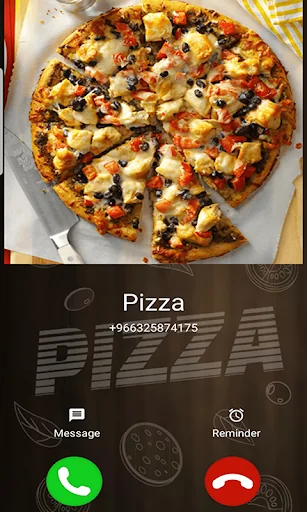 Fake Call With Pizza Prank
