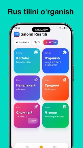 Salom! Rus tili