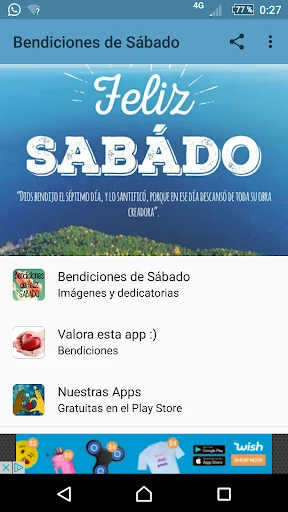 Sábado Bendición Nuestro Señor