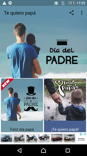 ¡Te quiero papá! Día del Padre