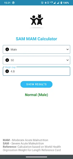 SAM MAM Calculator