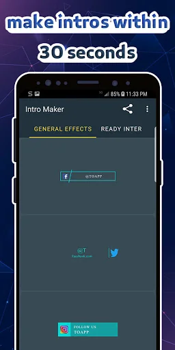 Intube - Intro Maker for Video screenshot 4