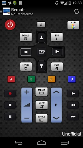 Remote for Samsung TV screenshot 1