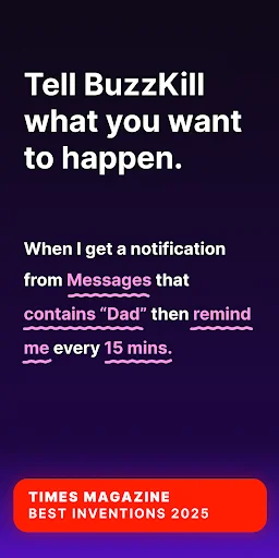 BuzzKill Notification Manager screenshot 1