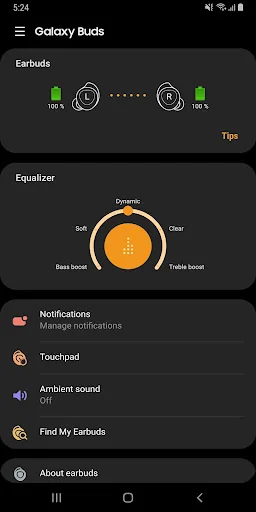 Galaxy Buds Manager screenshot 1