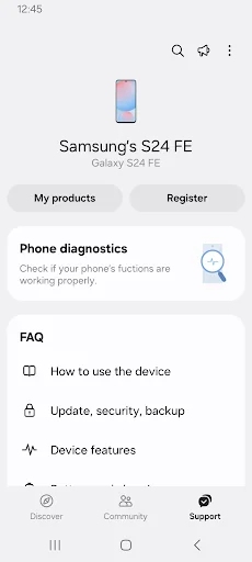 Samsung Members screenshot 3